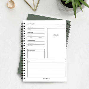 A5 Gardening Notebook - Soft Cover with Wire Bound Binding