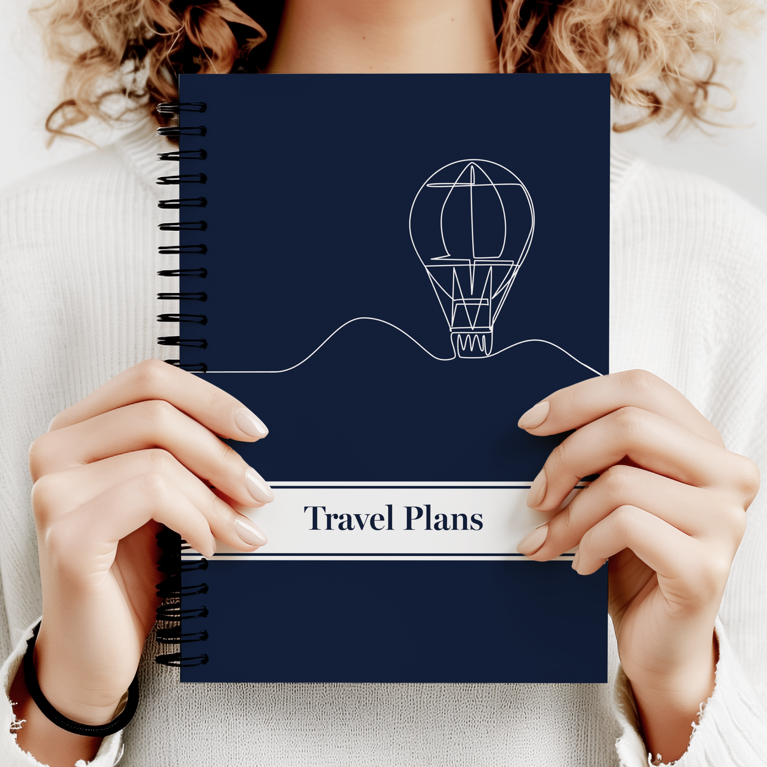 An image of a notebook to hold all your travel plans